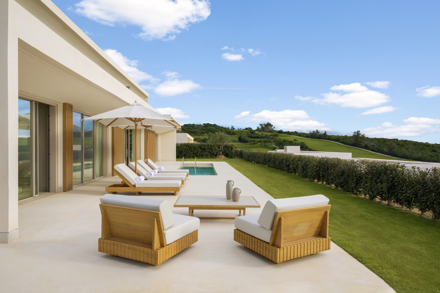 Terrasse 3-Schlafzimmer-Suite